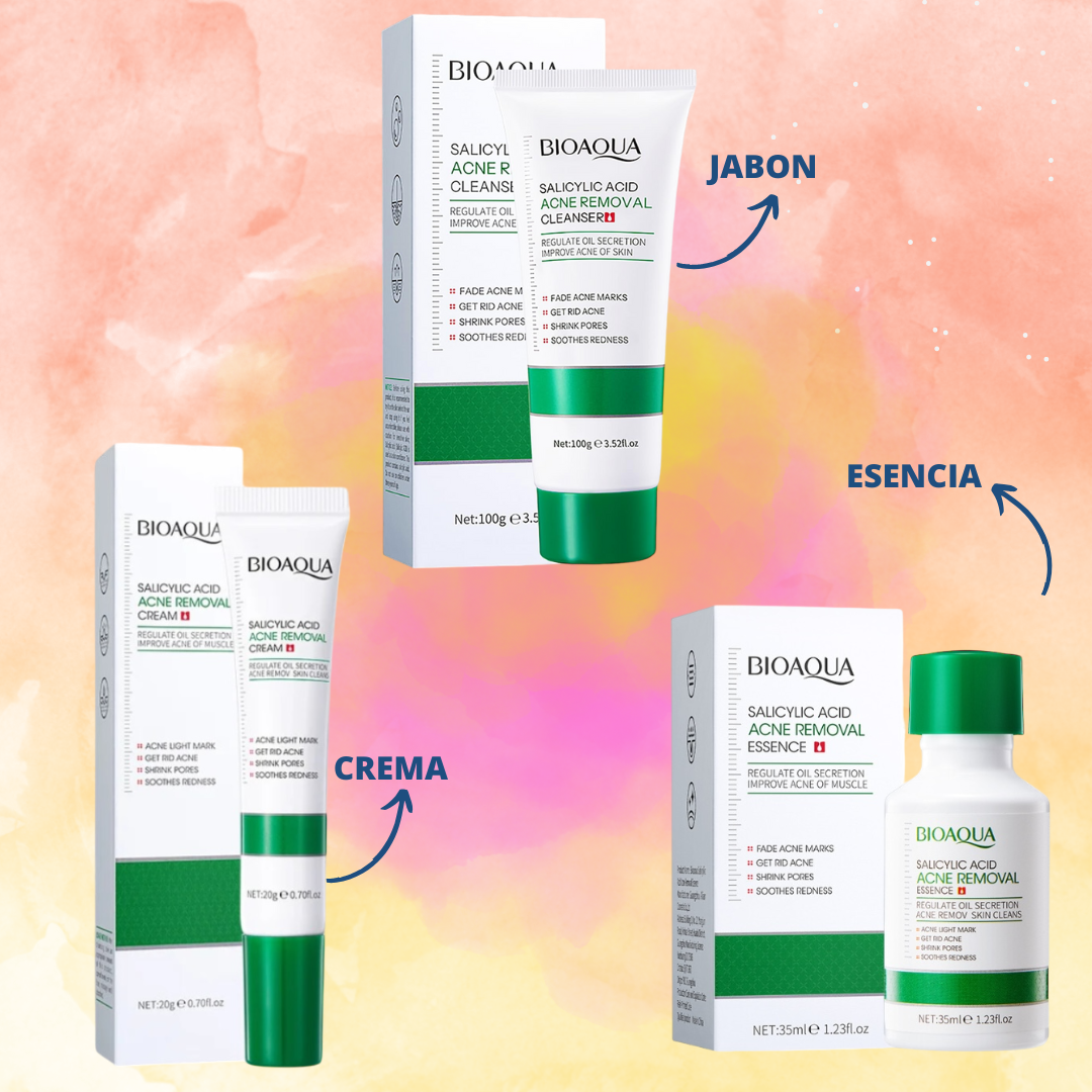 CREMA +JABON+ESENCIA ACIDO SALICILICO